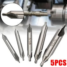 5pcs 60° HSS Center Spotting Drill Bit 60° Tip Angles Combined Countersink Bits Set 1/8" 3/16" 1/4" 5/16" 3/8" Woodworking Tool
5pcs 60° HSS Center Spotting Drill Bit 60° Tip Angles Combined Countersink Bits Set 1/8" 3/16" 1/4" 5/16" 3/8" Woodworking Tool