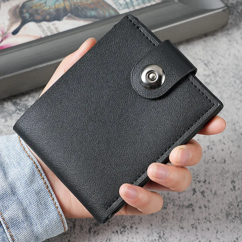 Wallet Men's Fashion Short Multi-card Casual Money Clip Horizontal Pu Leather Men's Wallet Wholesale
Wallet Men's Fashion Short Multi-card Casual Money Clip Horizontal Pu Leather Men's Wallet Wholesale