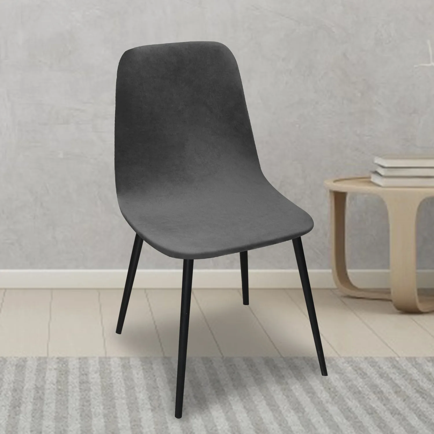 Бархатный короткий чехол на спинку стула, эластичные чехлы на стулья, чехлы на стулья для столовой, бара, офиса
Бархатный короткий чехол на спинку стула, эластичные чехлы на стулья, чехлы на стулья для столовой, бара, офиса