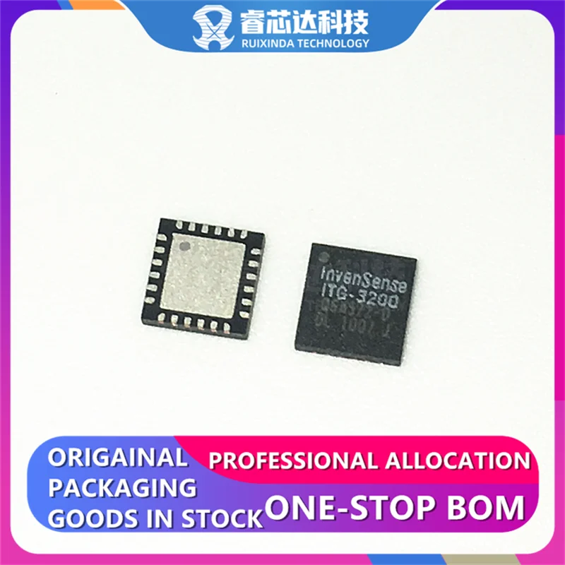 RXDNA ITG-3200 QFN24 Gyroscope X (Pitch), Y (Roll), Z (Yaw) ±2000 5Hz ~ 256Hz I²C 24-QFN (4x4) ITG3200 original genuine
RXDNA ITG-3200 QFN24 Gyroscope X (Pitch), Y (Roll), Z (Yaw) ±2000 5Hz ~ 256Hz I²C 24-QFN (4x4) ITG3200 original genuine