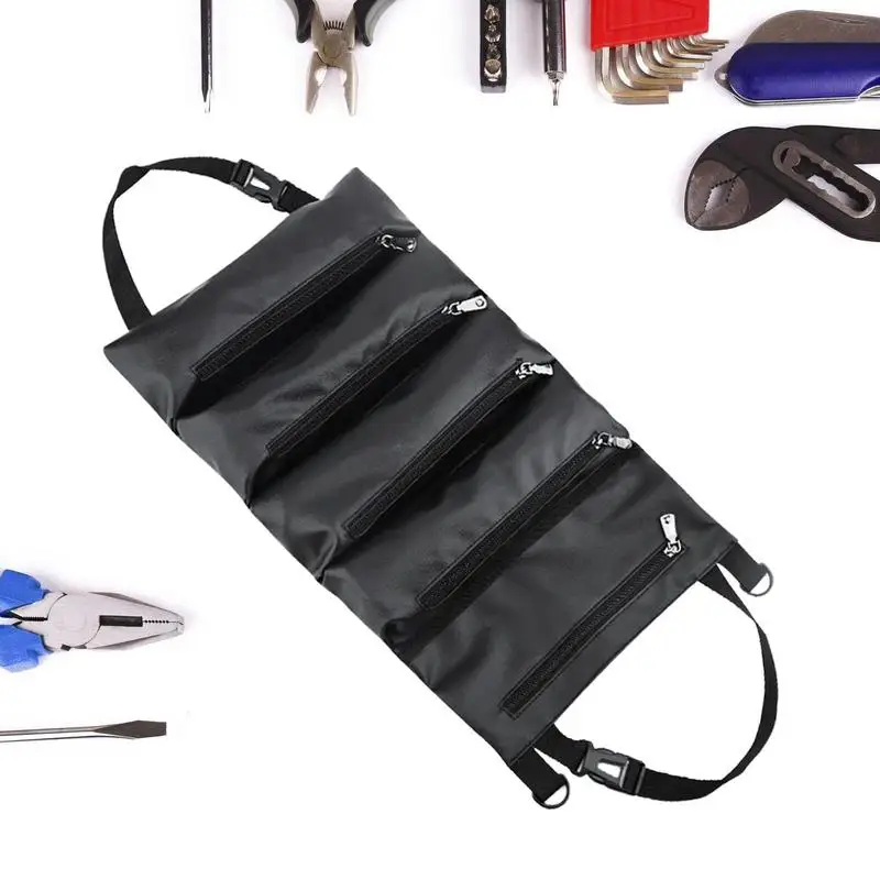 Behind Seat Car Organizer Roll Up Organizer High Capacity Waterproof Heavy Duty PU Leather Organizer For Dads Men Women Road
Behind Seat Car Organizer Roll Up Organizer High Capacity Waterproof Heavy Duty PU Leather Organizer For Dads Men Women Road