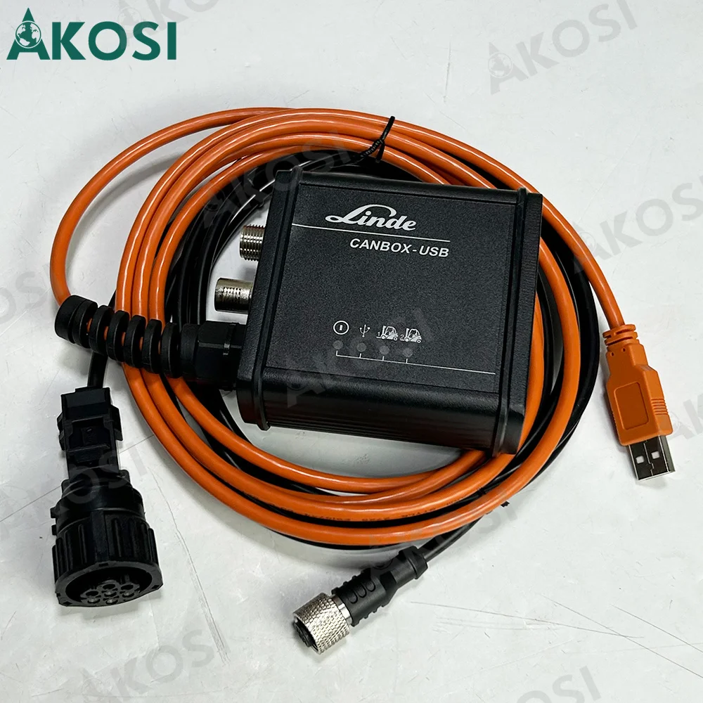 Forklift diagnostic tool for linde Canbox BT Adapter Service Box Truck Diagnosis Interface Tool
Forklift diagnostic tool for linde Canbox BT Adapter Service Box Truck Diagnosis Interface Tool