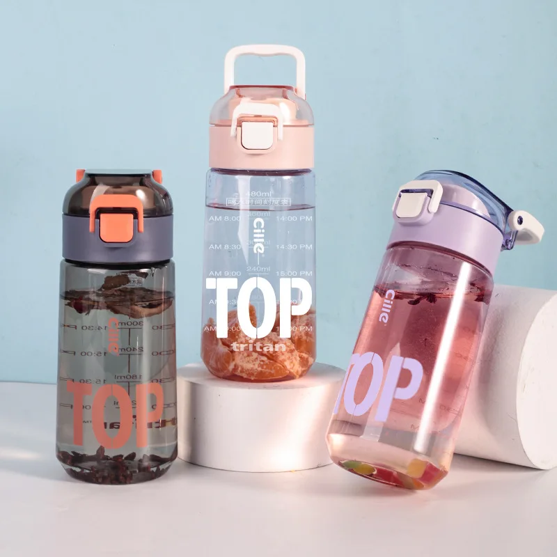 480Ml/620ml Water Bottle Portable Male and Female Students Large Capacity Children's Tritan Sports Water Bottle Plastic Cup
480Ml/620ml Water Bottle Portable Male and Female Students Large Capacity Children's Tritan Sports Water Bottle Plastic Cup