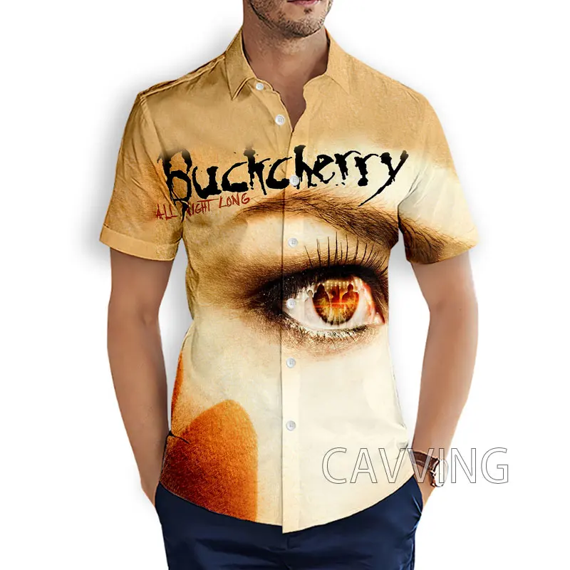 CAVVING 3D Printed BUCKCHERRY Rock Fashion Casual Shirts Men's Short Sleeves Loose Breathable Hawaii Shirts
CAVVING 3D Printed BUCKCHERRY Rock Fashion Casual Shirts Men's Short Sleeves Loose Breathable Hawaii Shirts