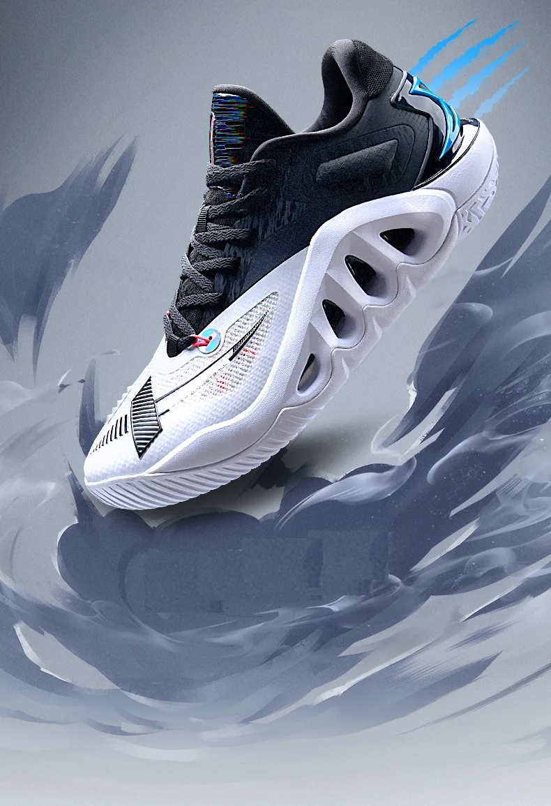 Xtep garras do diabo tênis de basquete para homem 2024 outono confortável sapatos esportivos combate estabilidade rebote tênis 876319120001 Xtep garras do diabo tênis de basquete para homem 2024 outono confortável sapatos esportivos combate estabilidade rebote tênis 876319120001