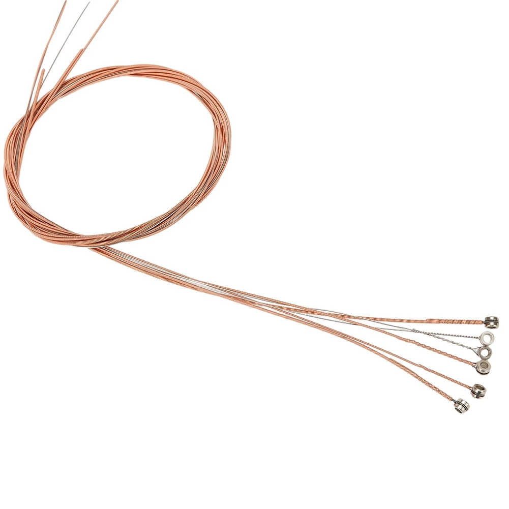 Acoustic Guitar Strings Set Of 6 Copper 011-052in String Hold Tune Sound Guitar Parts Stringed Instrument Accessories
Acoustic Guitar Strings Set Of 6 Copper 011-052in String Hold Tune Sound Guitar Parts Stringed Instrument Accessories