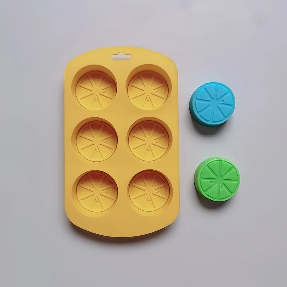 6 Cavity lemon Silicone Cake Baking Mold for Mousse Dessert Chocolate Ice-cream Jello Pudding Bakeware Decorating Tools
6 Cavity lemon Silicone Cake Baking Mold for Mousse Dessert Chocolate Ice-cream Jello Pudding Bakeware Decorating Tools