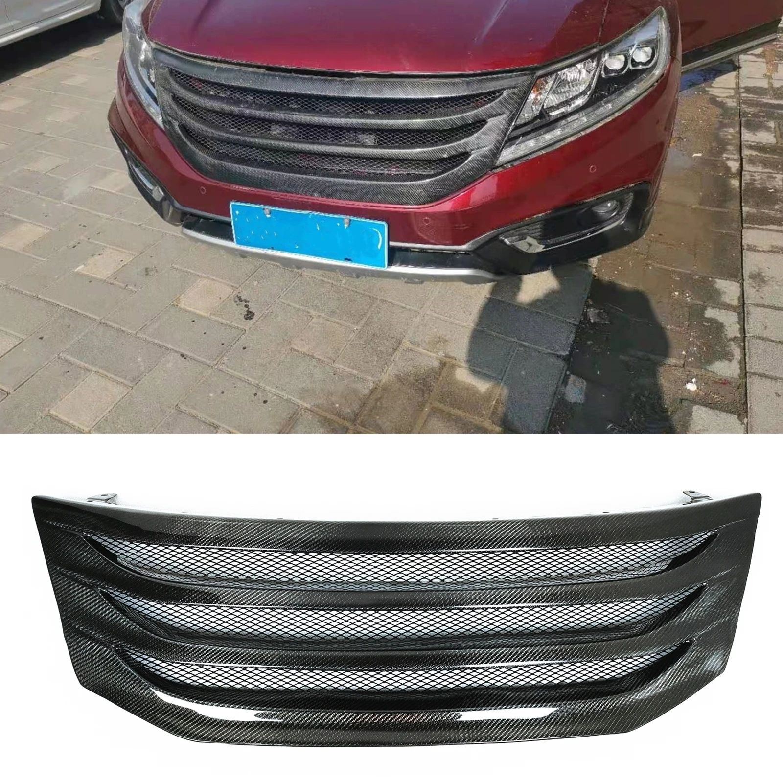 Передняя сменная решетка для автомобиля из углеродного волокна для Honda Crosstour 2009 2010 2011 2012
Передняя сменная решетка для автомобиля из углеродного волокна для Honda Crosstour 2009 2010 2011 2012
