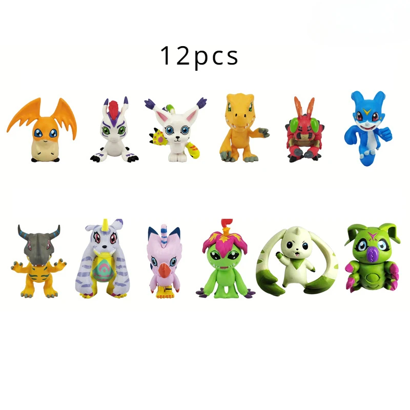 9/12pcs Digital Monster Handmade Model Agumon Gabumon Tailmon Patamon Cake Decoration Toys Made By Dolls Anime Figure Best Gift
9/12pcs Digital Monster Handmade Model Agumon Gabumon Tailmon Patamon Cake Decoration Toys Made By Dolls Anime Figure Best Gift