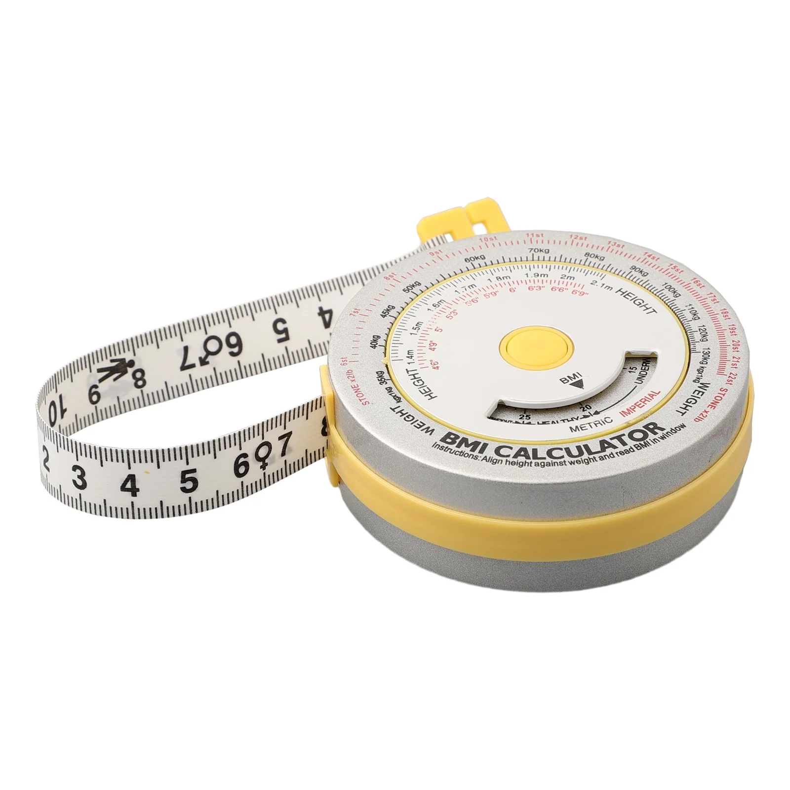 1.5m Soft Tape Measure Double Scale Body Sewing Flexible Ruler For Weight Loss Medical Body Measurement Sewing Tailor Craft
1.5m Soft Tape Measure Double Scale Body Sewing Flexible Ruler For Weight Loss Medical Body Measurement Sewing Tailor Craft