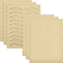 6PCS Eyebrow Tattoo Skin Latex Microblading Practice Tattoo Skin Practice Sheet No Ink Needed Practice Skin Double Sided Practic
6PCS Eyebrow Tattoo Skin Latex Microblading Practice Tattoo Skin Practice Sheet No Ink Needed Practice Skin Double Sided Practic