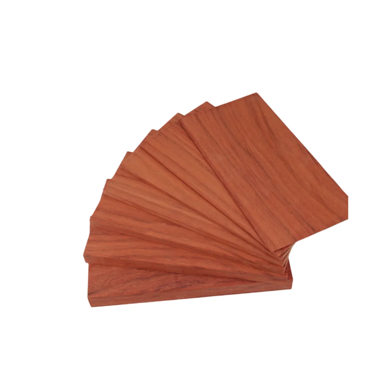 

Length:200mm Width:100mm 5pcs African Red Pear Board Solid Wood Thin Board Slices Wood Veneer Sheets