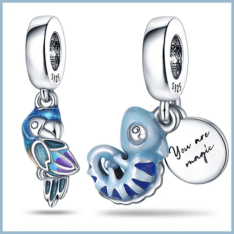 s925 Silver DIY Beads Cute Chameleon Series Charm Fit 3MM Original Bracelet For Women Jewelry Birthday Gift
s925 Silver DIY Beads Cute Chameleon Series Charm Fit 3MM Original Bracelet For Women Jewelry Birthday Gift