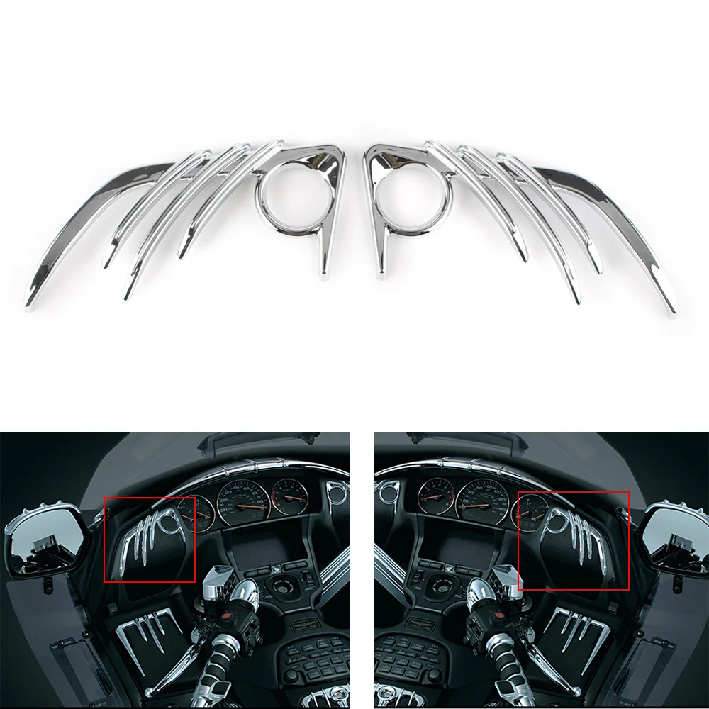 Goldwing GL1800 F6B ABS мотоциклетная хромированная рамка передней колонки декоративная Обложка для Honda Gold Wing GL 1800 2006-2016 2017
Goldwing GL1800 F6B ABS мотоциклетная хромированная рамка передней колонки декоративная Обложка для Honda Gold Wing GL 1800 2006-2016 2017