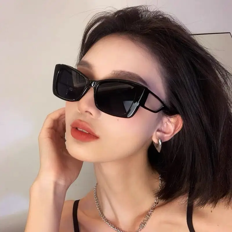 

2023 Cat Eye Sunglasses Women Hollow Out Frame Eyewear Brand Designer Sun Glasses Male Female Shades Lunette De Soleil Homme