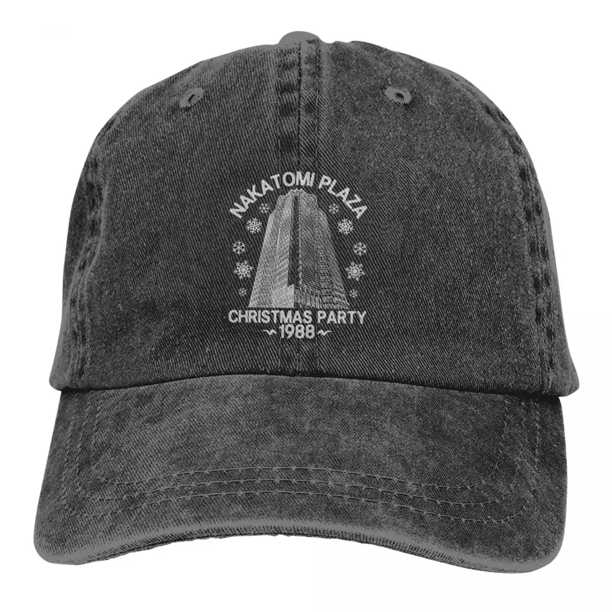 

Cowboy Hats Nakatomi Plaza Women's Hat Sun Visor Baseball Caps Die Hard Christmas Party 1988 Bruce Willis Peaked Trucker Dad Hat