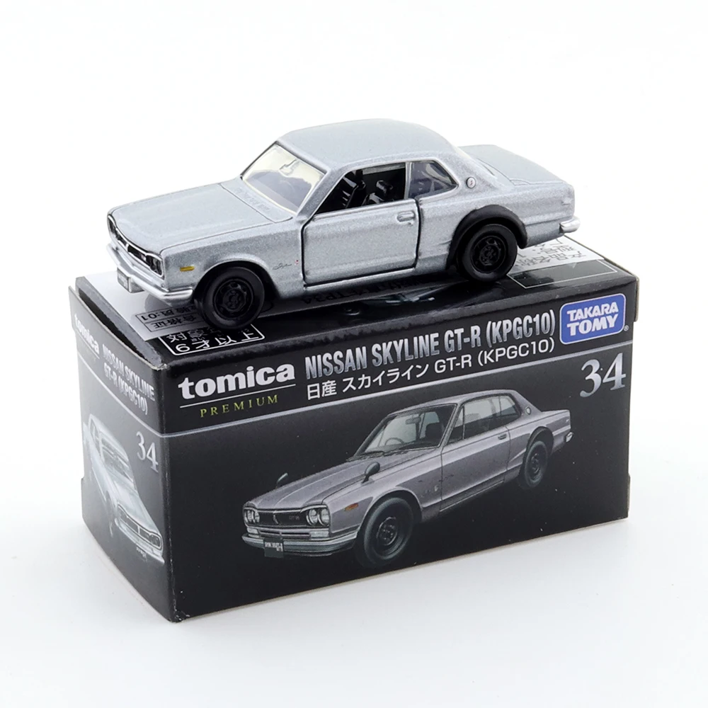 Takara Tomy Tomica Premium 34 Nissan Skyline GT-R (KPGC10) 1/61 Car Alloy Toys Motor Vehicle Diecast Metal Model Boy Toys
Takara Tomy Tomica Premium 34 Nissan Skyline GT-R (KPGC10) 1/61 Car Alloy Toys Motor Vehicle Diecast Metal Model Boy Toys