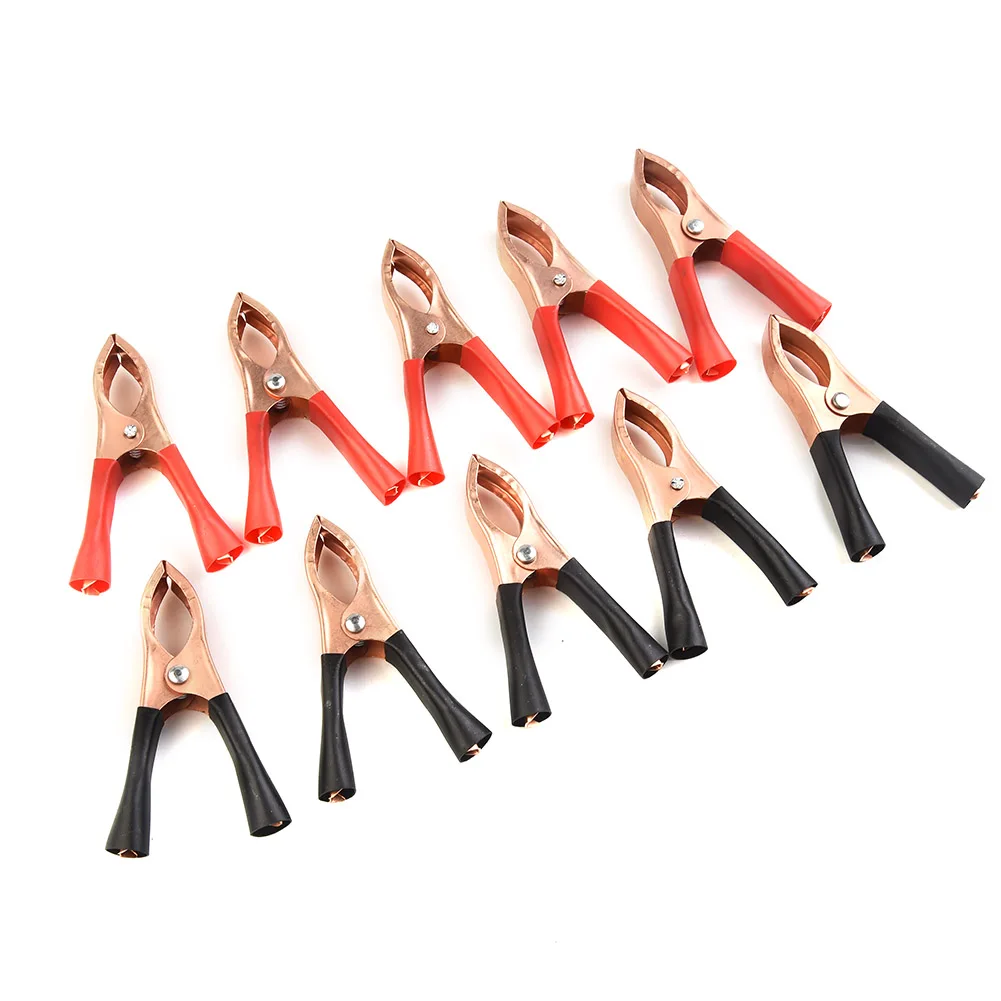 10pcs 30A Car Alligator Clips Battery Clamps Crocodile Clip Aligator Clips 70mm Widely Used In Various Electrical Engineering
10pcs 30A Car Alligator Clips Battery Clamps Crocodile Clip Aligator Clips 70mm Widely Used In Various Electrical Engineering