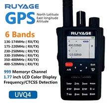 Fast Shipping RUYAGE UVQ4 Walkie Talkie Outdoor Full Band GPS Positioning Multifunctional Dual Segment Color Screen Handheld
Fast Shipping RUYAGE UVQ4 Walkie Talkie Outdoor Full Band GPS Positioning Multifunctional Dual Segment Color Screen Handheld