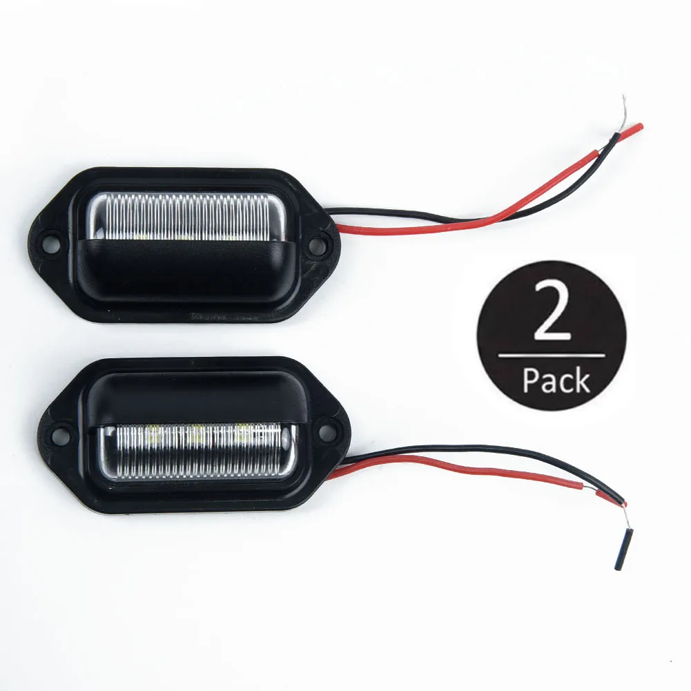 1 Pair Car License Plate Lamp Waterproof 6 LED 12V Car Boat Truck Trailer Step Lamp License Plate Light Signal Lamp Car Lights
1 Pair Car License Plate Lamp Waterproof 6 LED 12V Car Boat Truck Trailer Step Lamp License Plate Light Signal Lamp Car Lights