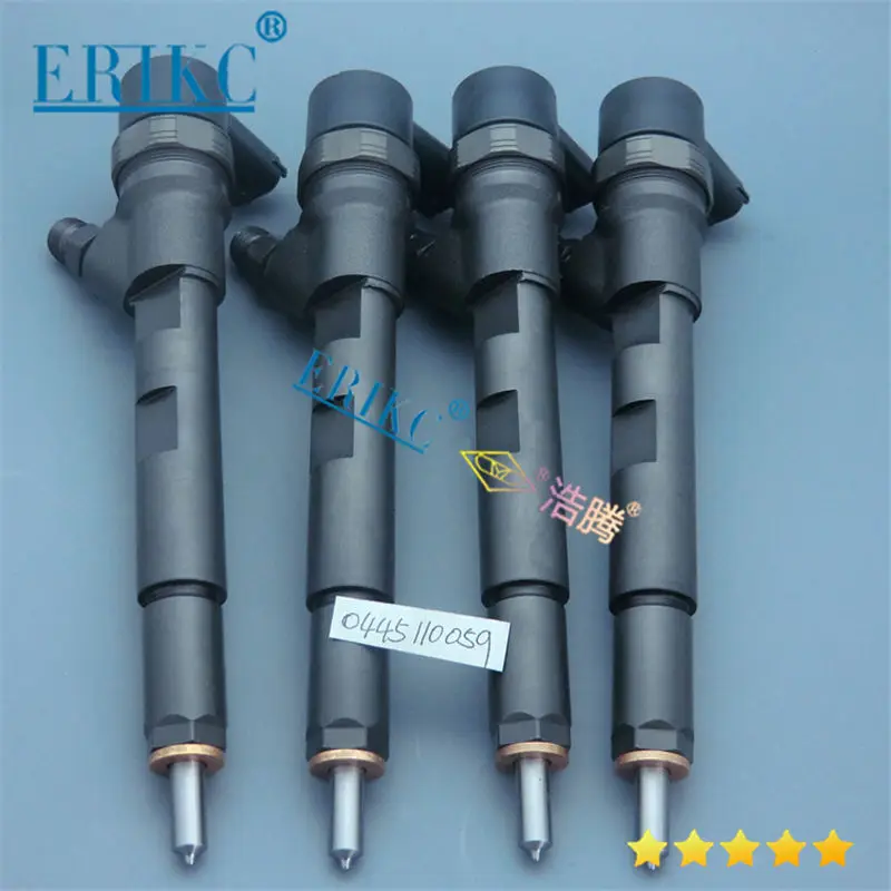 

ERIKC 0445110059 Fuel Nozzle 0445 110 059 Auto Diesel Spray Injector for CHRYSLER VOYAGER 2.5/2.8 CRD Jiangling 2.5L VM