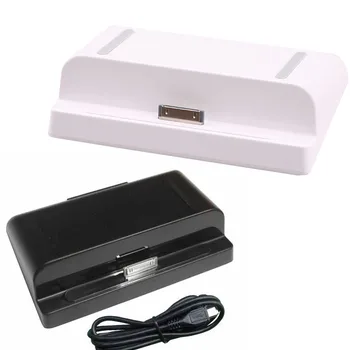Desktop Charging Dock Holder Adapter Charger Cradle + USB Cable For Samsung Galaxy Note 10.1 N8000 N8010 Tab 2 P3100 P6200
