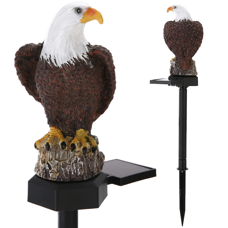 Garden Solar LED Light Creative Eagle Statue Lawn Lamp Waterproof Automatical Outdoor Ground Plug Lights Decoration Lamps
Garden Solar LED Light Creative Eagle Statue Lawn Lamp Waterproof Automatical Outdoor Ground Plug Lights Decoration Lamps