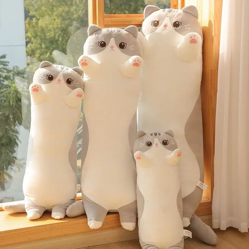 Kawaii Cartoon Cute Cat Doll Pillow Girl Sleeping Super Soft Special Sleeping Strip Holiday Gift for Girls Children
Kawaii Cartoon Cute Cat Doll Pillow Girl Sleeping Super Soft Special Sleeping Strip Holiday Gift for Girls Children