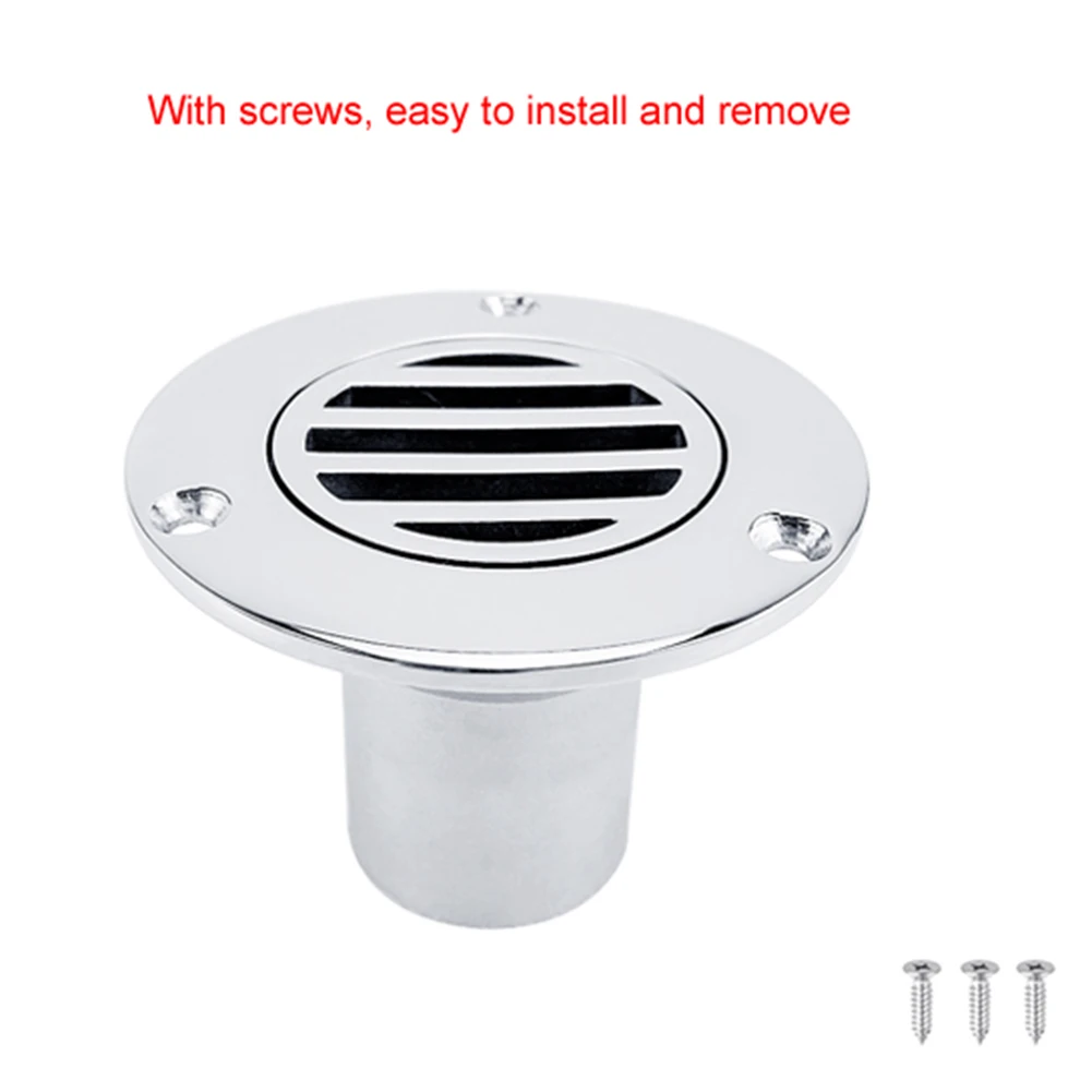 Floor Deck Drain Lightweight Strong High Strength Stainless Steel Marine Deck Floor Drain Fishing Boats Yachts Accessories
Floor Deck Drain Lightweight Strong High Strength Stainless Steel Marine Deck Floor Drain Fishing Boats Yachts Accessories