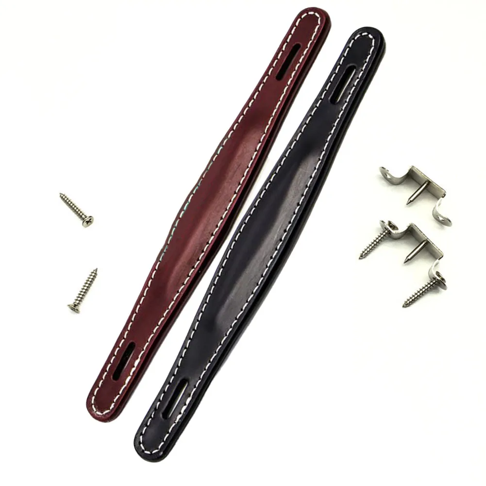 Leather Guitar AMP Handle Strap With Screw Part For FD Guitar Amplifiers Speaker Vintage Leather Style Guitar Amplifier Handle
Leather Guitar AMP Handle Strap With Screw Part For FD Guitar Amplifiers Speaker Vintage Leather Style Guitar Amplifier Handle