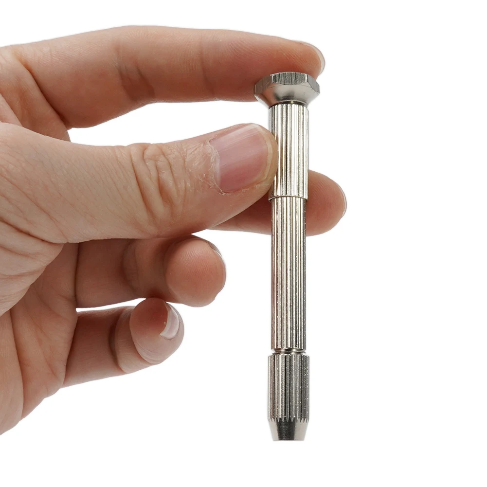 Hand Drill With Keyless Chuck+10Pcs 0.8mm-3.0mm HSS Drill Bits For PCB Crafts Jewelry Watch Making DIY Wood Craft Handmade Tools
Hand Drill With Keyless Chuck+10Pcs 0.8mm-3.0mm HSS Drill Bits For PCB Crafts Jewelry Watch Making DIY Wood Craft Handmade Tools