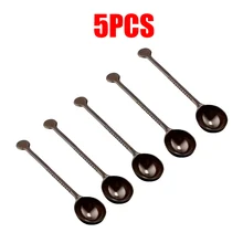 5PCS Stainless Steel Candy Spoon Donuts Forks Kitchen Tableware Milk Coffee Stirring Spoons Dessert Cake Tools Cutlery Spoon Set
5PCS Stainless Steel Candy Spoon Donuts Forks Kitchen Tableware Milk Coffee Stirring Spoons Dessert Cake Tools Cutlery Spoon Set