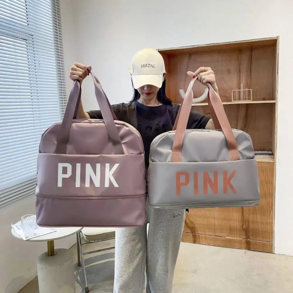 Large Capacity Travel Duffle Bag Fashion Oxford Cloth Waterproof Travel Bag Dry and Wet Separation Gym Yoga Storage Bags
Large Capacity Travel Duffle Bag Fashion Oxford Cloth Waterproof Travel Bag Dry and Wet Separation Gym Yoga Storage Bags
