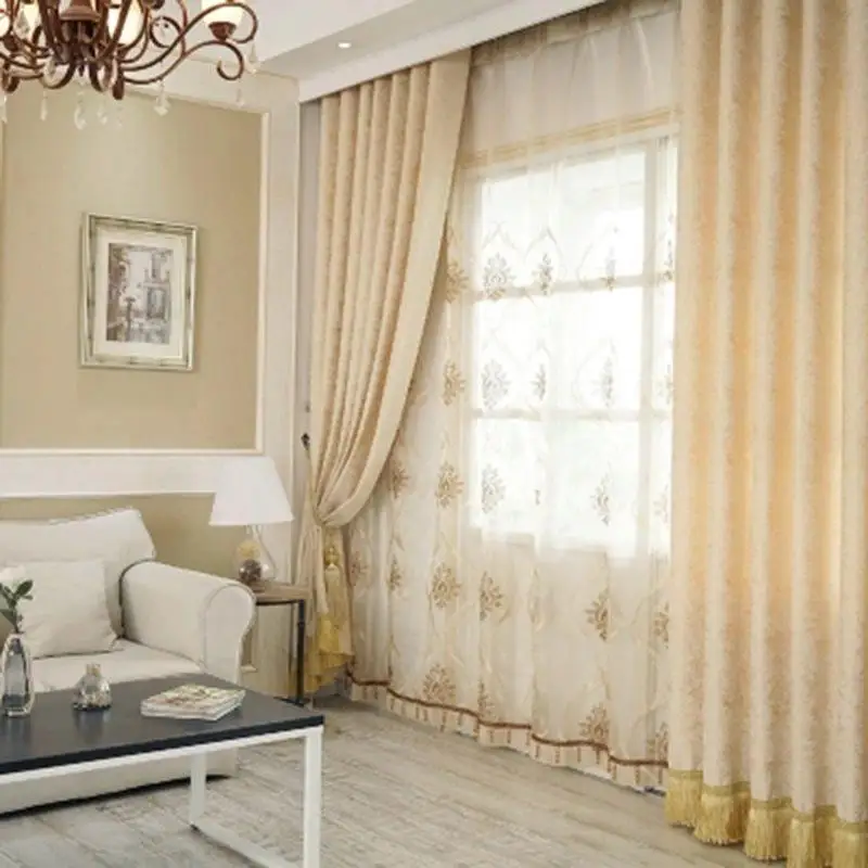 100% Cotton Cloth Modern French Window Curtain European Style Living Room Bedroom Blackout Curtains High Shading Yellow Drape
100% Cotton Cloth Modern French Window Curtain European Style Living Room Bedroom Blackout Curtains High Shading Yellow Drape