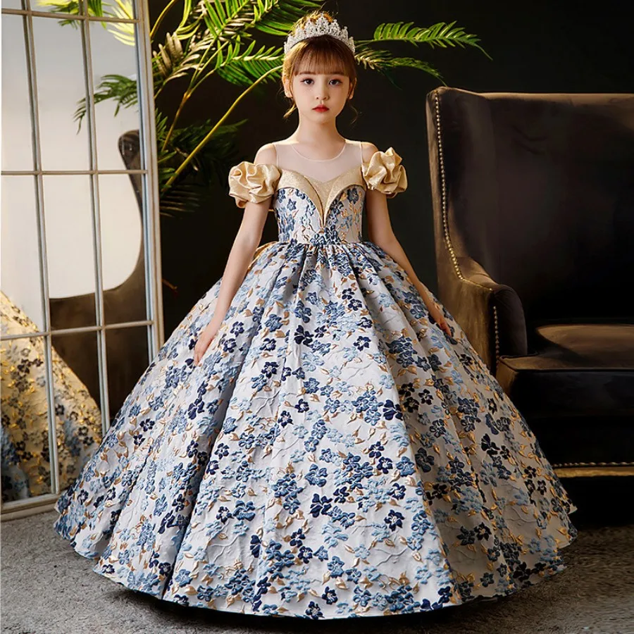 Luxury Teen Girls Occasion And Celebration Cold Shoulder Dress 3 To 14 Years Princess Evening Party And Pageant Jacquard Gown
Luxury Teen Girls Occasion And Celebration Cold Shoulder Dress 3 To 14 Years Princess Evening Party And Pageant Jacquard Gown