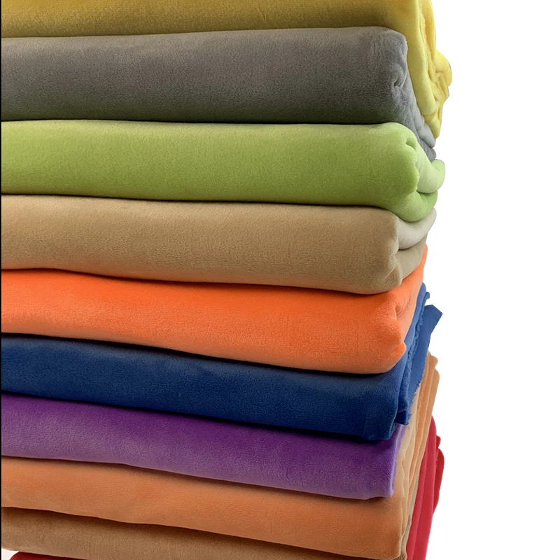 

Sewbato 160x50cm Smooth Super Soft Fabric 1mm 95% Polyester+5% Spandex Mochi Fabric Plush Toy/clothing Faux Fur Fabric
