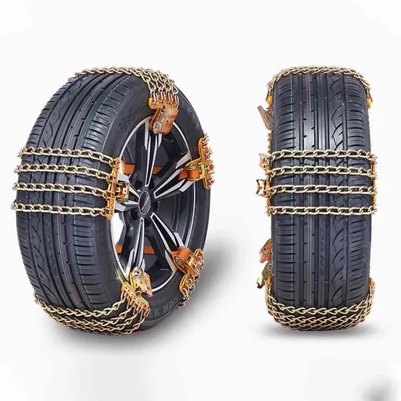 

Winter Car Tire Snow Chain Manganese steel Auto Anti-Skid Chain Ice Mud Tires Chain Adjustable Auto Wheel Tyre Belt For Cars