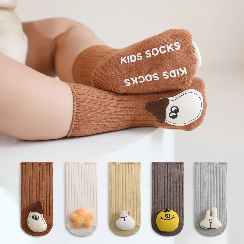 Korean Kids Soft Fashion Cartoon 3D Doll Socks Baby Middle Tube Stockings Long Socks for Infant Toddler Boys Girls Casual Socks
Korean Kids Soft Fashion Cartoon 3D Doll Socks Baby Middle Tube Stockings Long Socks for Infant Toddler Boys Girls Casual Socks