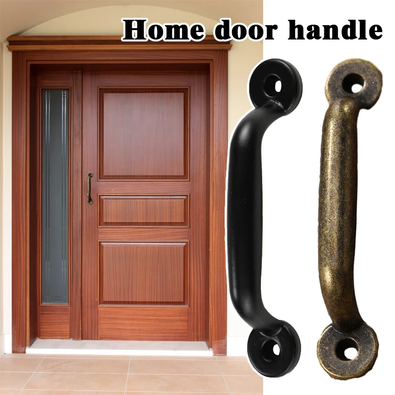 Set of 10 Heavy Duty Antique Barn Door Handle, Large Rustic Retro Cast Iron Handle for Gates Garages Sheds Furniture
Set of 10 Heavy Duty Antique Barn Door Handle, Large Rustic Retro Cast Iron Handle for Gates Garages Sheds Furniture
