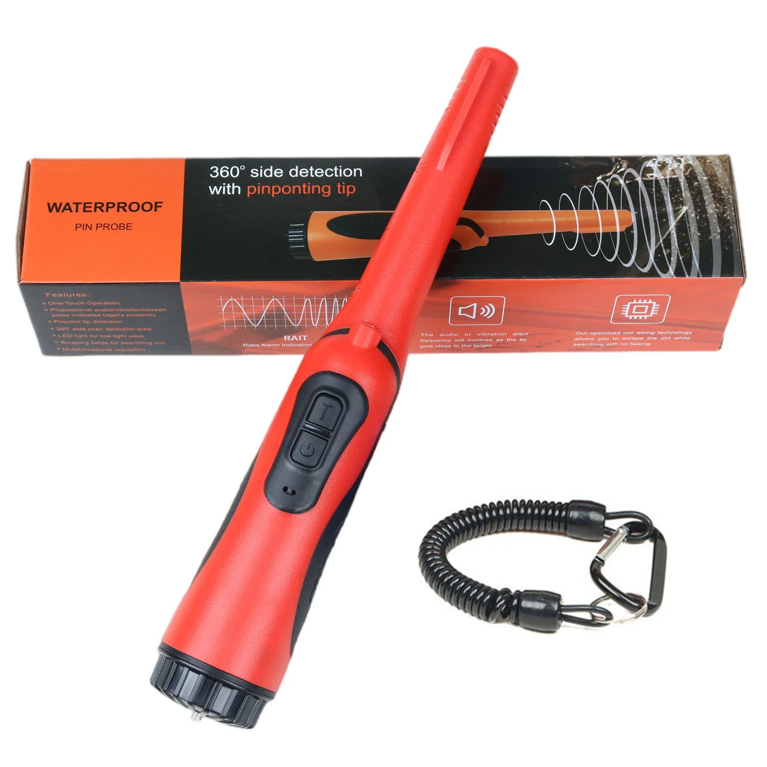 Professional Metal Finder RZX-520 Waterproof Powerful Gold Detector Optional USB Battery Kits Underground Metal Detecting Device 
Professional Metal Finder RZX-520 Waterproof Powerful Gold Detector Optional USB Battery Kits Underground Metal Detecting Device