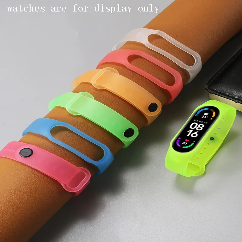 Suitbale For Xiaomi Smart Watch Integrated Silicone Wristband Personalized Modification Transparent Strap For M3/4/5/6 
Suitbale For Xiaomi Smart Watch Integrated Silicone Wristband Personalized Modification Transparent Strap For M3/4/5/6
