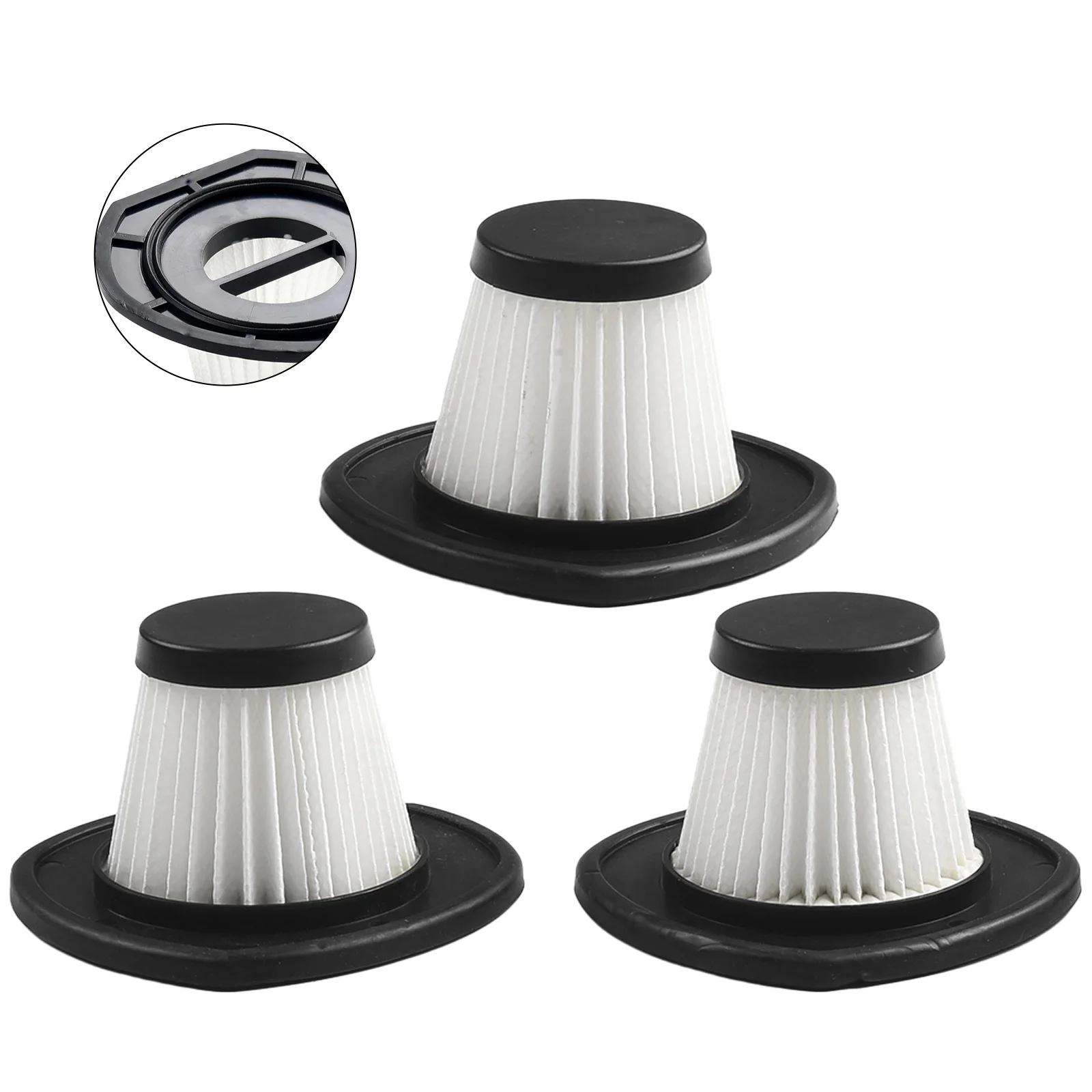 3pcs Filters For R-6053 Handheld Car Cordless Vacuum Cleaner Replacement Filter Household Cleaning Tool Accessories
3pcs Filters For R-6053 Handheld Car Cordless Vacuum Cleaner Replacement Filter Household Cleaning Tool Accessories