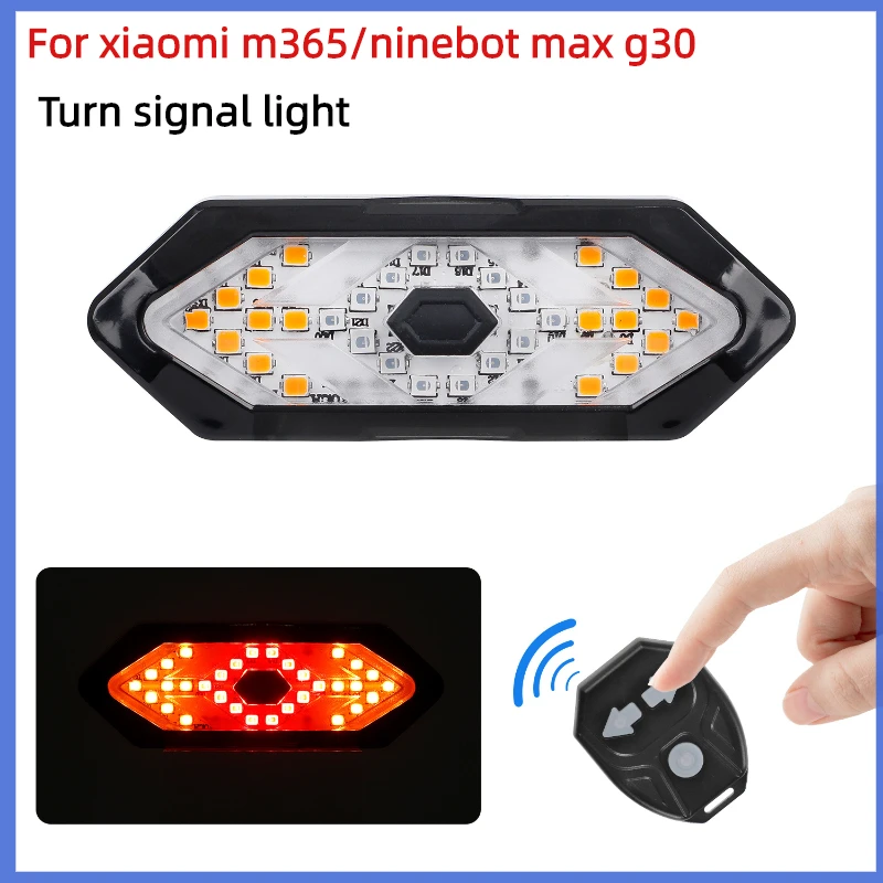 Remote control turn signal light for xiaomi m365 ninebot max g30 electric scooter hoverboard left and right turn signal light
Remote control turn signal light for xiaomi m365 ninebot max g30 electric scooter hoverboard left and right turn signal light