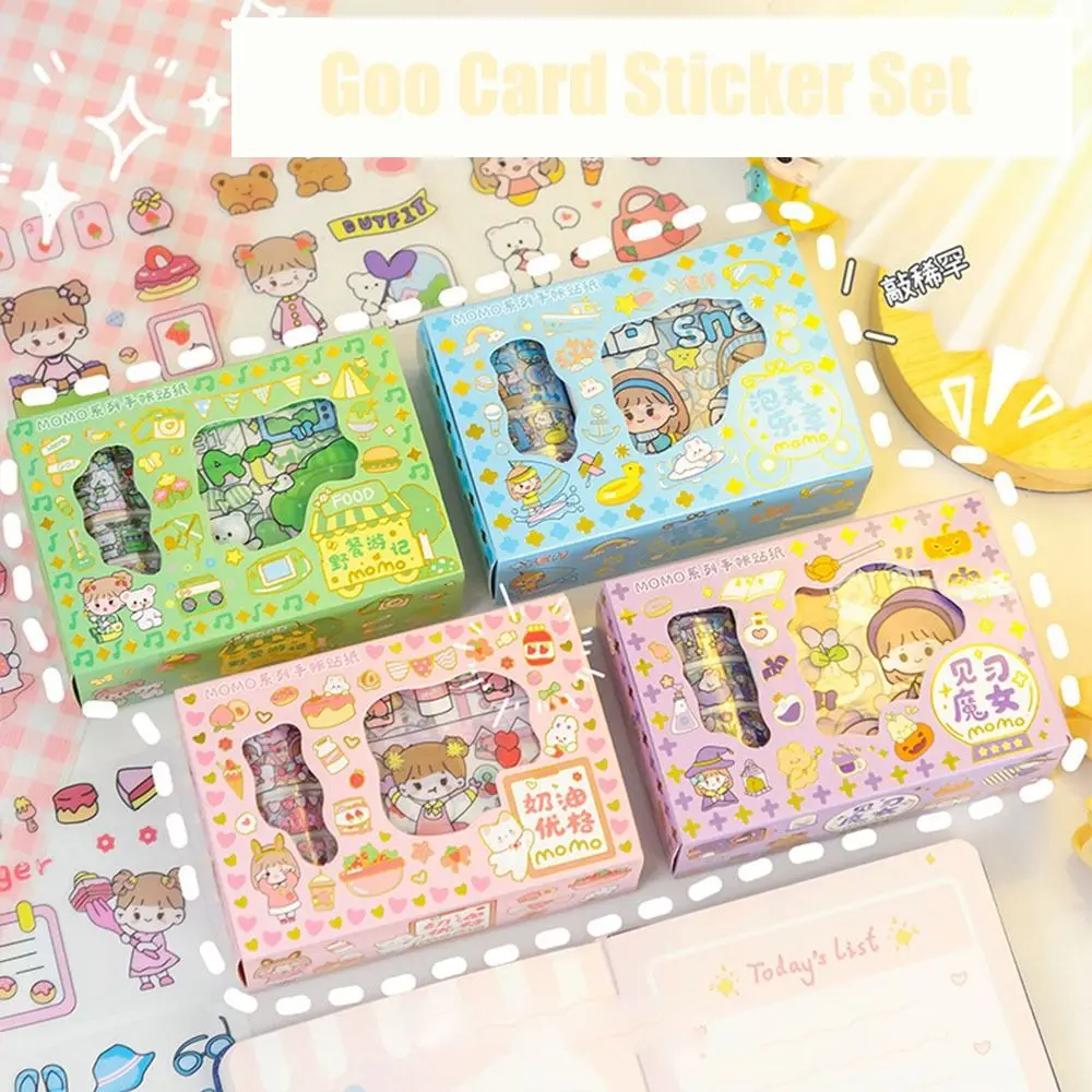 Stationery Goo Card Sticker Decorative Stickers DIY Journal Sticker Boxed Goo Card Guka Sticker Set Adhesive Diary Sticker
Stationery Goo Card Sticker Decorative Stickers DIY Journal Sticker Boxed Goo Card Guka Sticker Set Adhesive Diary Sticker