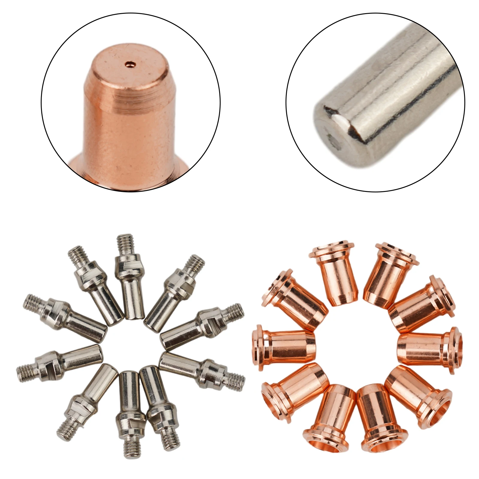 24pcs 52582 51313 1 0 Plasma Nozzle Electrode for PT60 PT40 IPT40 IPT60 Torch Copper Hafnium Material High Reliability
24pcs 52582 51313 1 0 Plasma Nozzle Electrode for PT60 PT40 IPT40 IPT60 Torch Copper Hafnium Material High Reliability