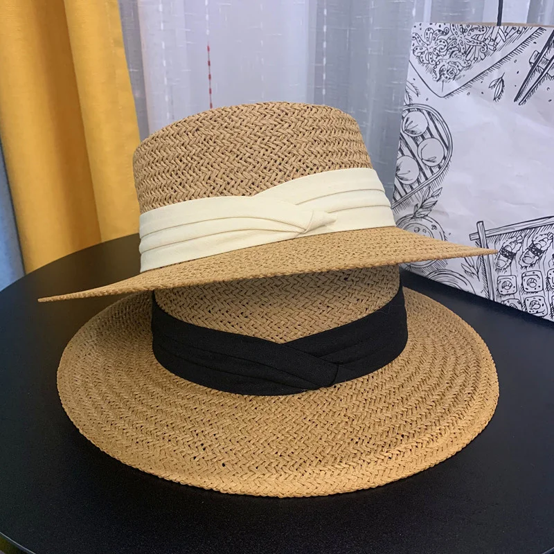 Summer Beach Straw Hats Women Foldable Big Wide Side Casual Female Panama Hat Sunshade Concave Top Cap Travel Sun Cap
Summer Beach Straw Hats Women Foldable Big Wide Side Casual Female Panama Hat Sunshade Concave Top Cap Travel Sun Cap