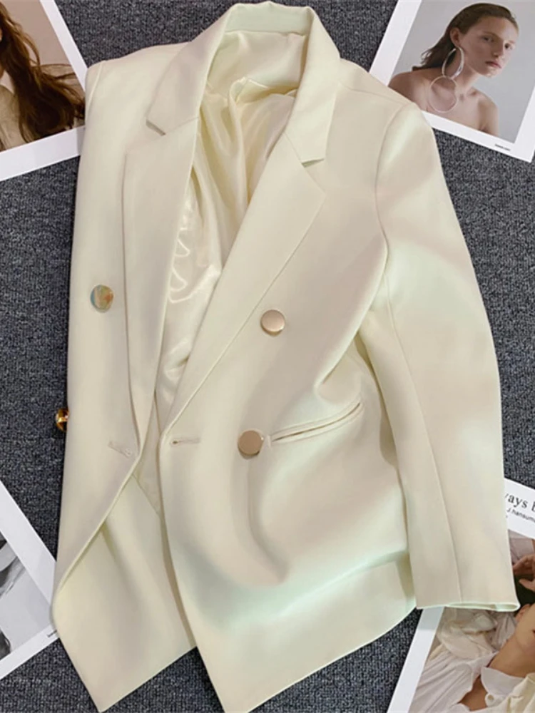 Women Jacket 2023 Autumn New Korean Solid Color Loose Blazers for Women Candy Green Temperament Casual Jacket Female Oversize
Women Jacket 2023 Autumn New Korean Solid Color Loose Blazers for Women Candy Green Temperament Casual Jacket Female Oversize