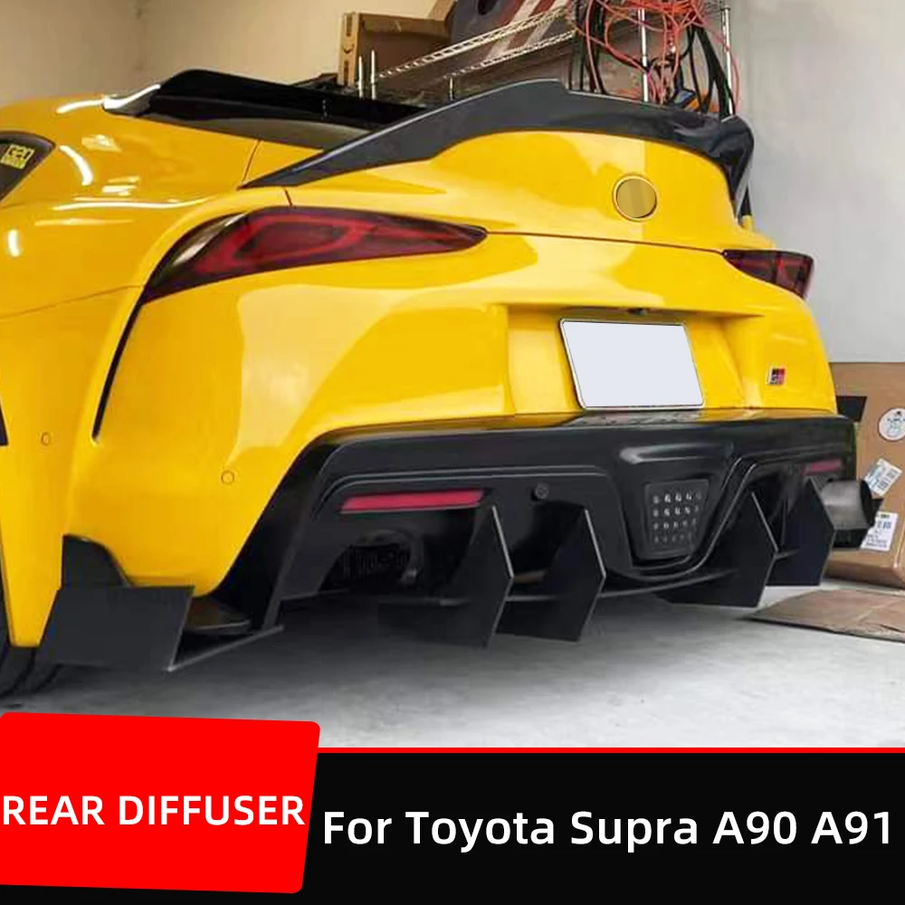 Rear Bumper Lower Diffuser Lip Spoiler Splitter Chin For Toyota Supra A90 A91 2019 2020 2021 2022 Exterior Accessories Parts
Rear Bumper Lower Diffuser Lip Spoiler Splitter Chin For Toyota Supra A90 A91 2019 2020 2021 2022 Exterior Accessories Parts