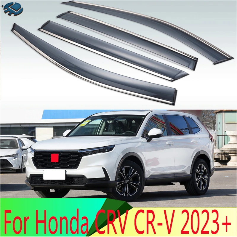 For Honda CRV CR-V 2023+ Plastic Exterior Visor Vent Shades Window Sun Rain Guard Deflector 4pcs
For Honda CRV CR-V 2023+ Plastic Exterior Visor Vent Shades Window Sun Rain Guard Deflector 4pcs