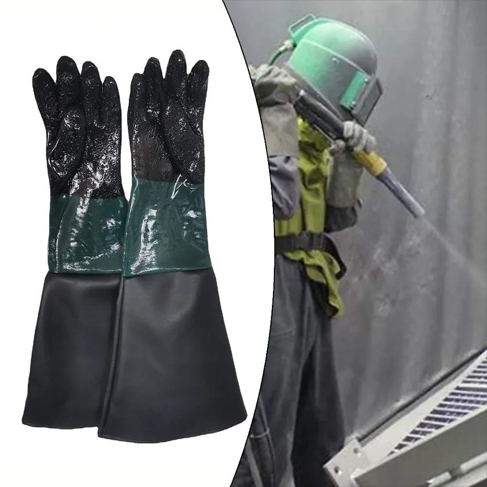 1 Pair Sandblasting Gloves 25.5x11.8Inch Work Gloves For Sandblaster Sand Blast Cabinet For Heavy-duty Sandblasting Machine
1 Pair Sandblasting Gloves 25.5x11.8Inch Work Gloves For Sandblaster Sand Blast Cabinet For Heavy-duty Sandblasting Machine